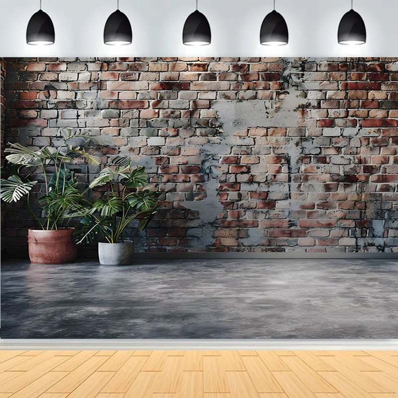 Baby Products Photos - Brick Wall Grungy Photography Backdrops Prop