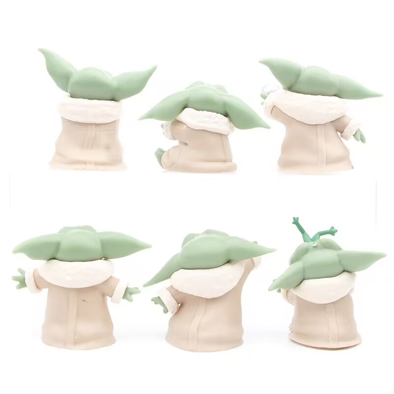 Baby Yoda Products - 6PCS Star Wars 4-6cm ToyS Master