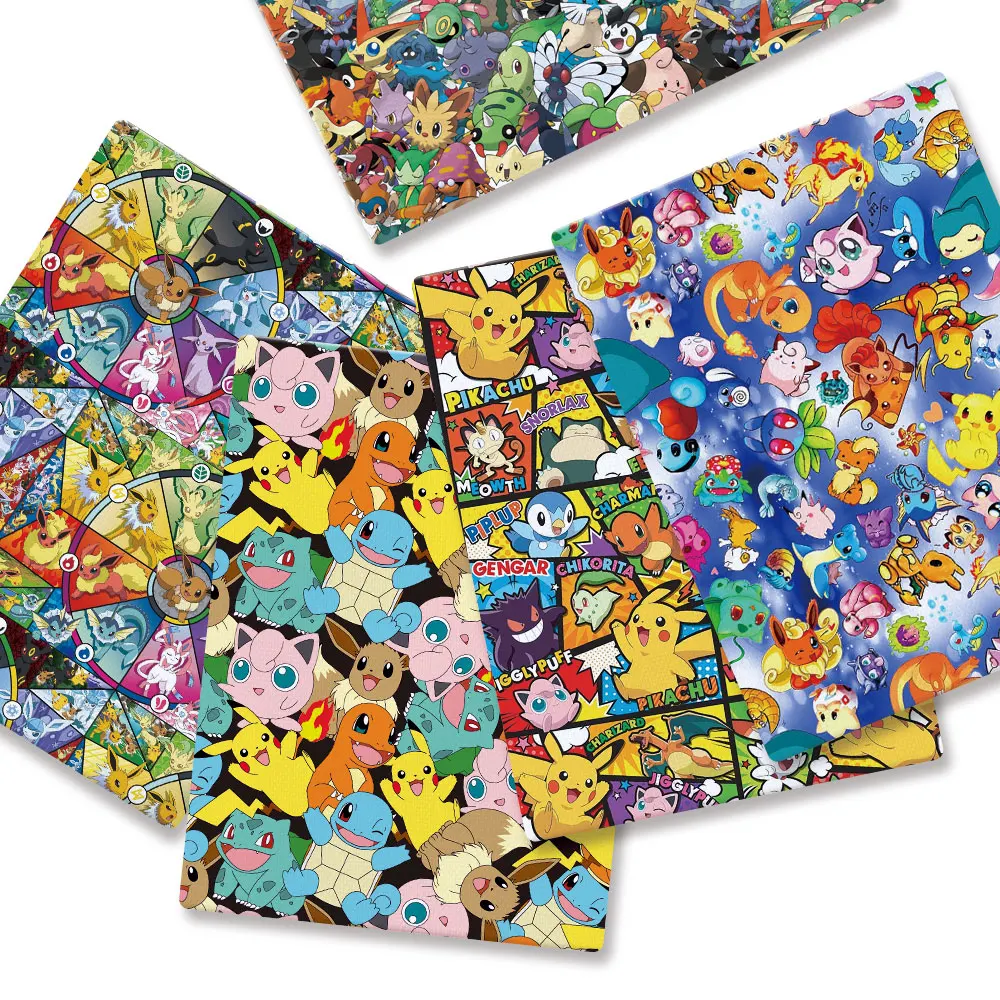 Pokemon Cartoon Fabric140*50cm - Baby Products In Japan review and price