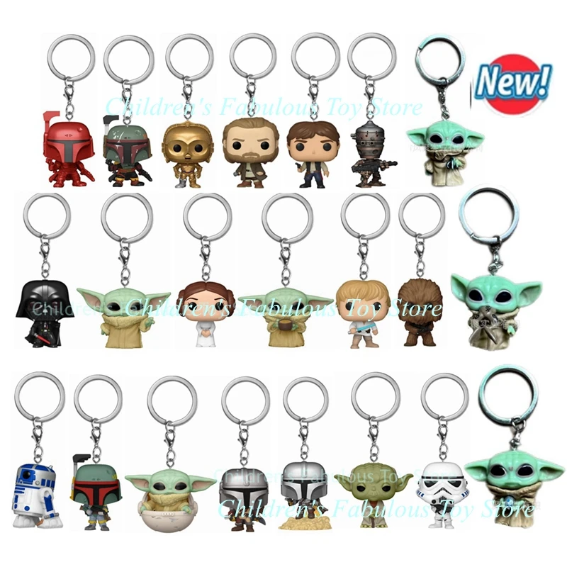 29 styles FUNKO Keychains Star - Baby Yoda Products review and price