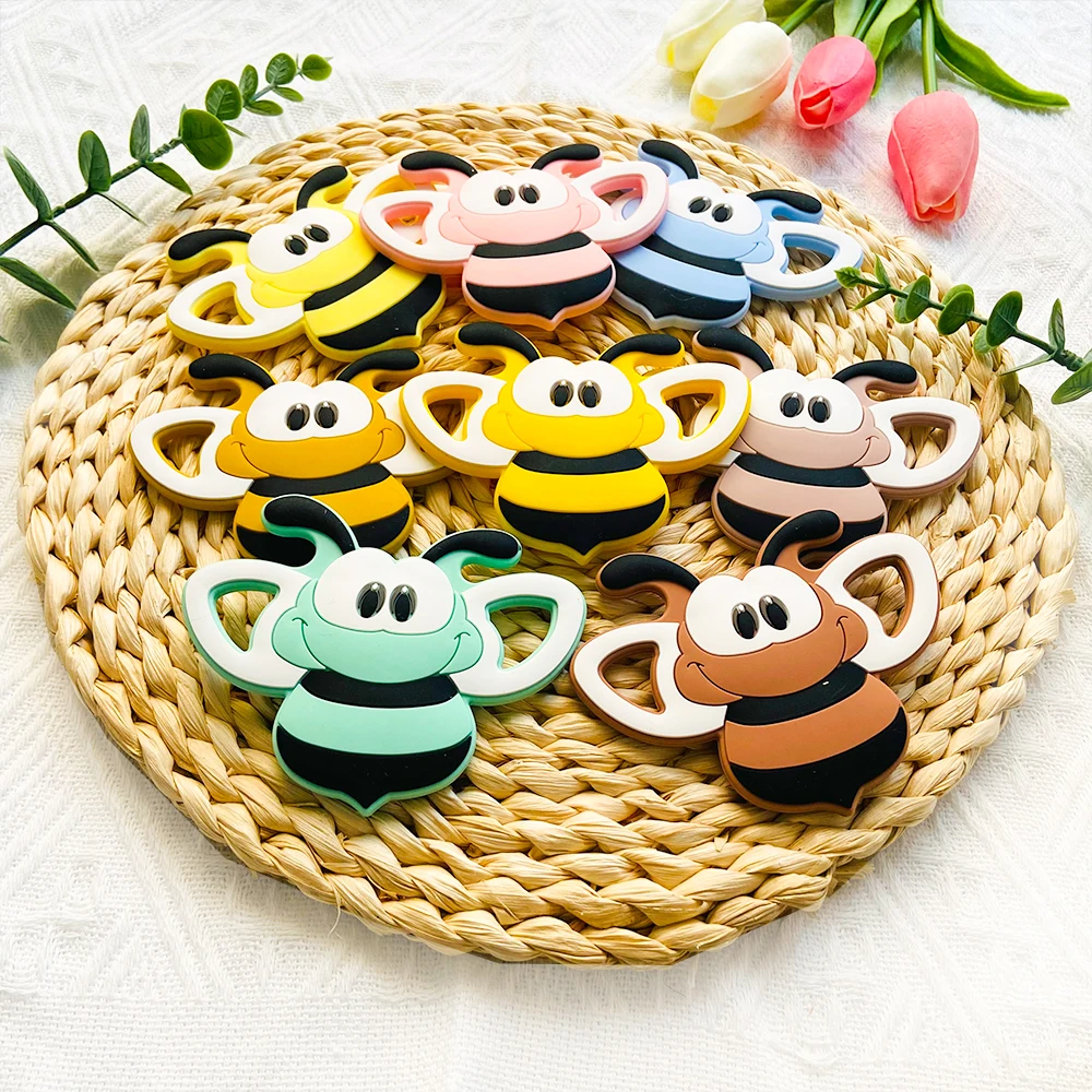 1pcs Cartoon Animal Bee Silico - Baby Products Photos review and price