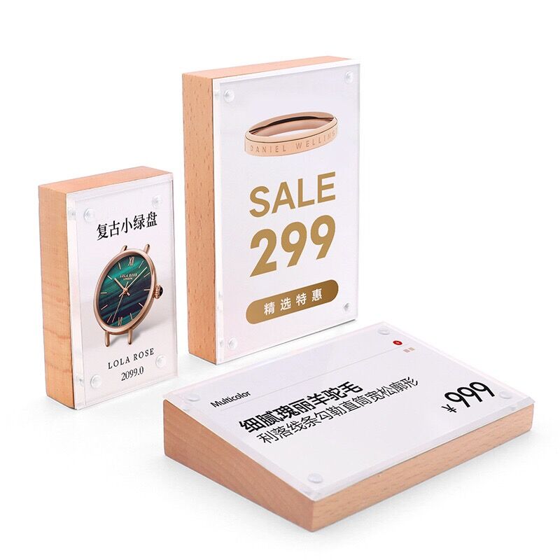 88x54mm Tabletop Acrylic Sign  - Baby Products Photos review and price