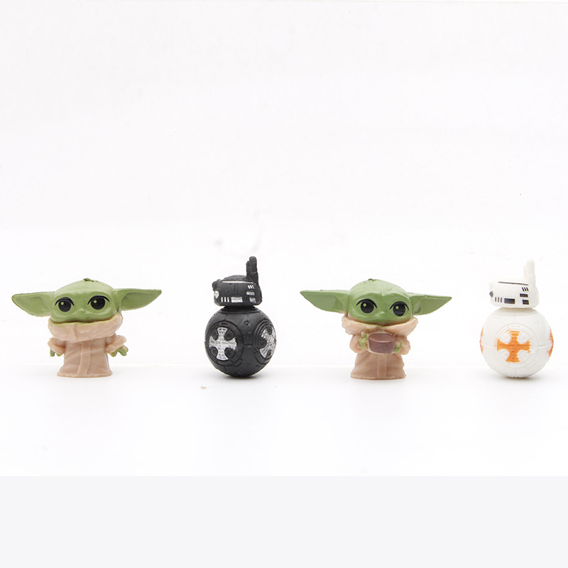 14-16pcs/set Darth Vader The M - Baby Yoda Products review and price