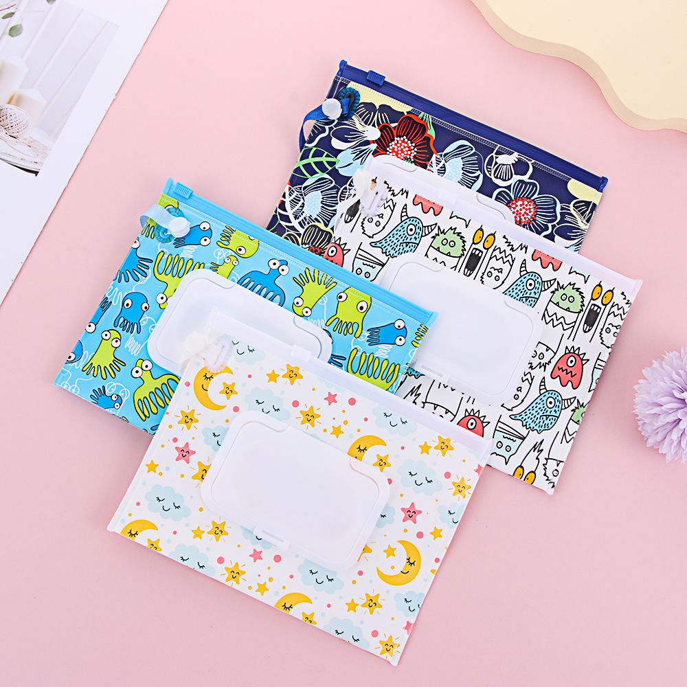 Portable Flip Cover Wet Wipes  - Baby Products Korean review and price