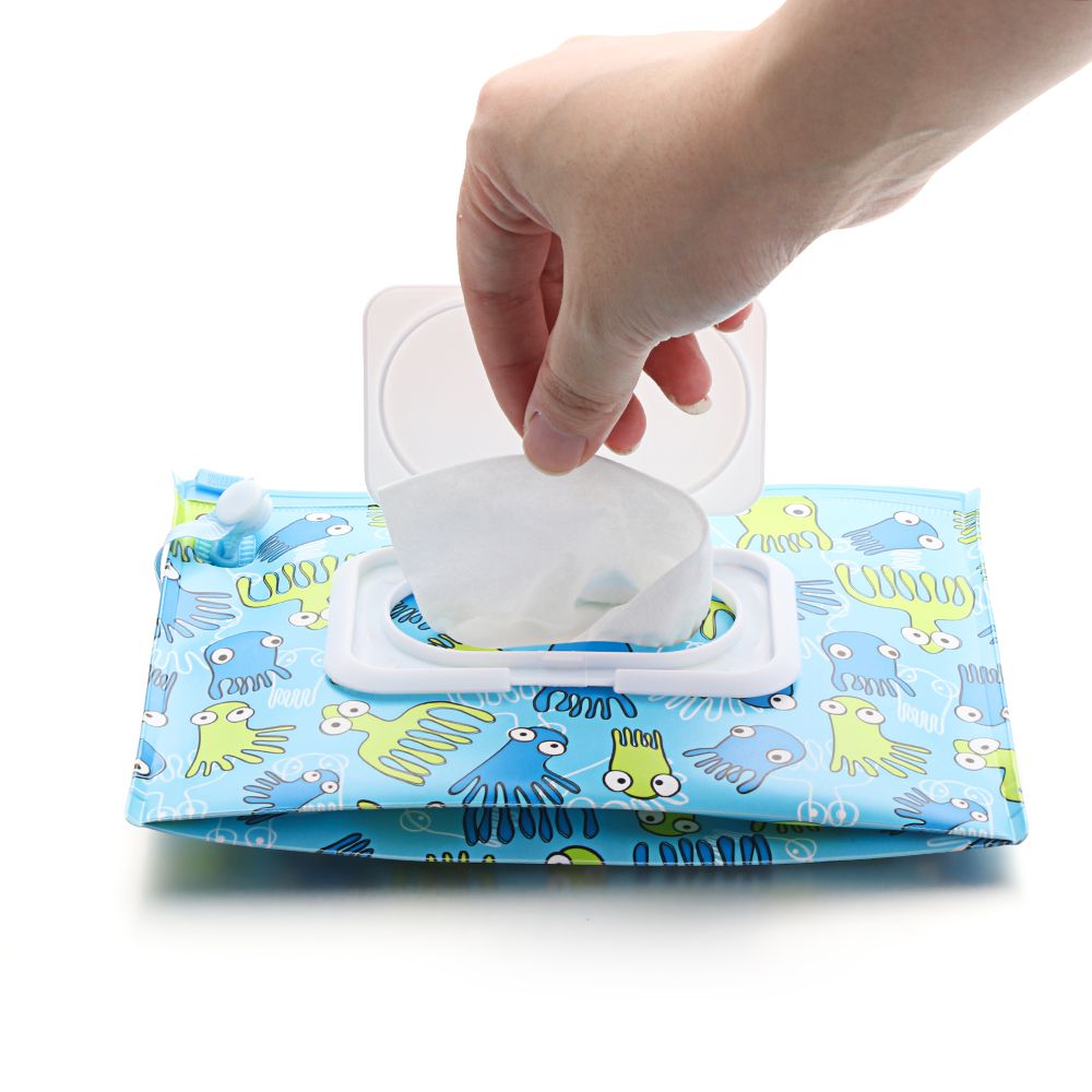 Portable Flip Cover Wet Wipes  - Baby Products Korean review and price