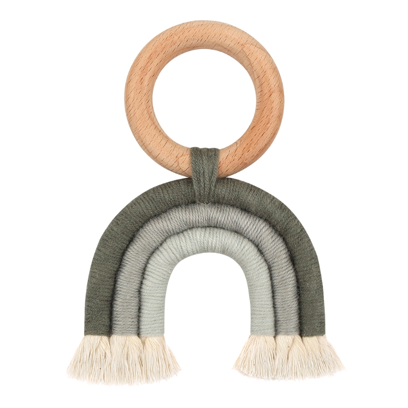 Baby Teether Rainbow Tassel Cr - Baby Products Photos review and price