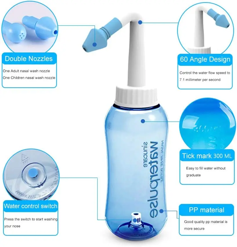 300ml 500ml nasal irrigator Ri - Baby Nose Cleaner review and price