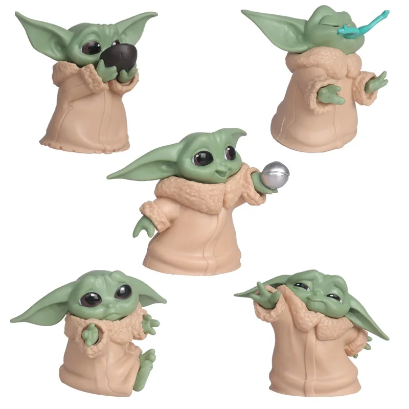 Bandai 5pcs Star Wars Toys Mas - Baby Yoda Products review and price