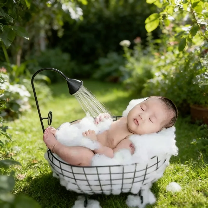 1pcs Newborn Photo Props Iron  - Baby Products Photos review and price