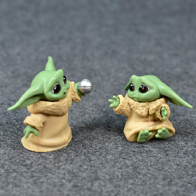 New 5pcs/set Baby Yoda Grogu M - Baby Yoda Products review and price