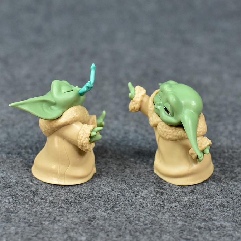 New 5pcs/set Baby Yoda Grogu M - Baby Yoda Products review and price